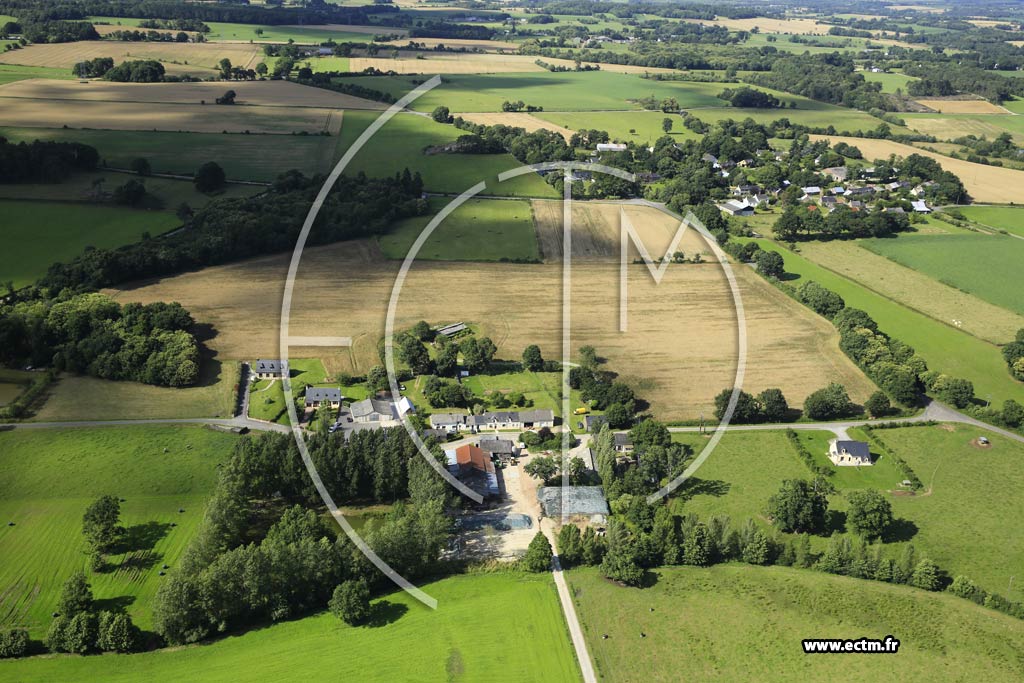 Photo arienne de Avessac (la Valle des Bois)