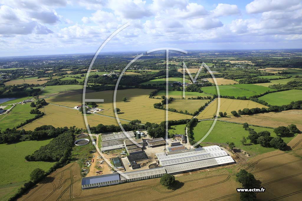 Photo arienne de Avessac (le Moulin de Treignac)