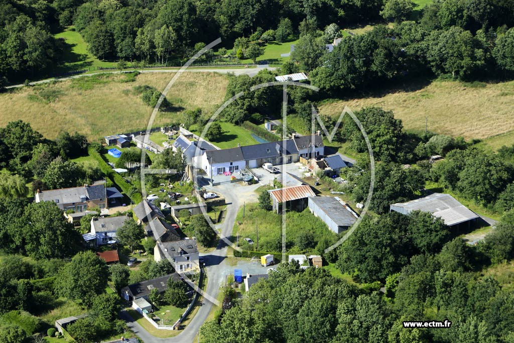 Photo arienne de Fgrac (la Vieille Ville)