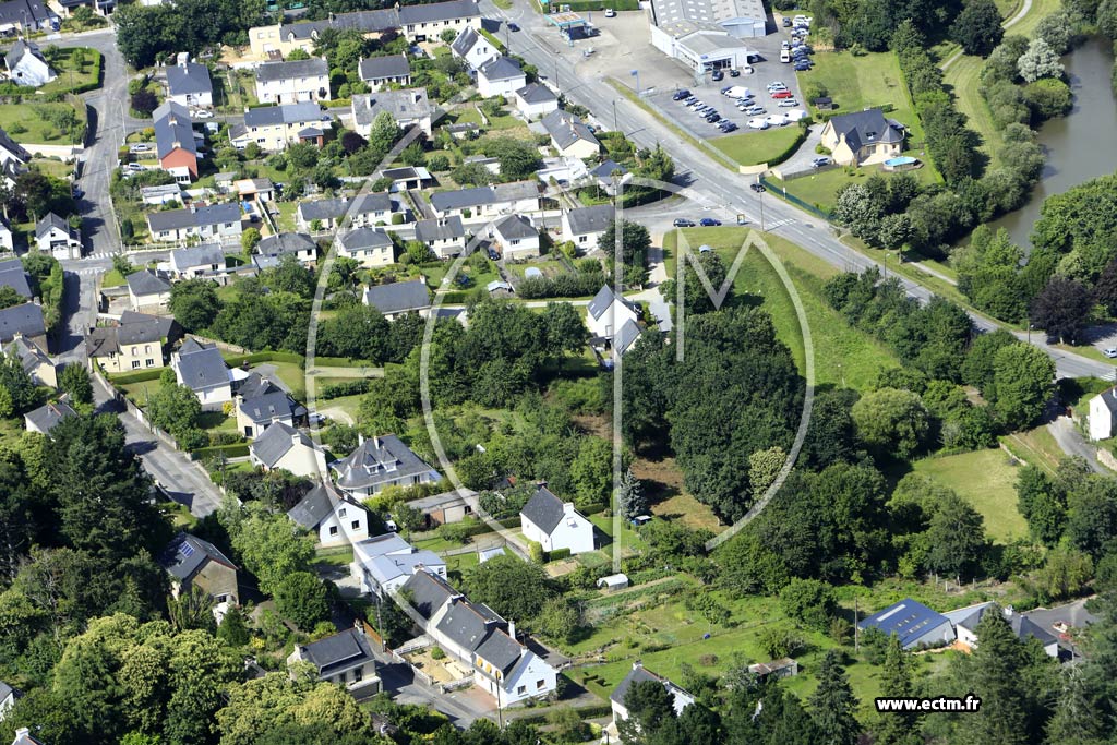 Photo arienne de Redon (Beaurepaire)