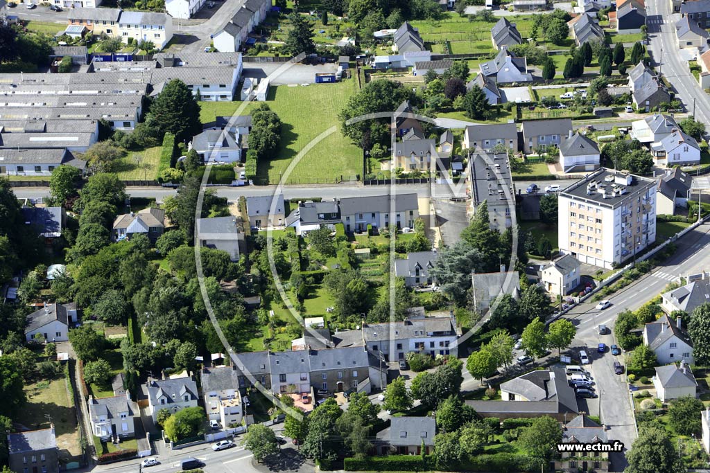 Photo arienne de Redon (Saint-Michel)