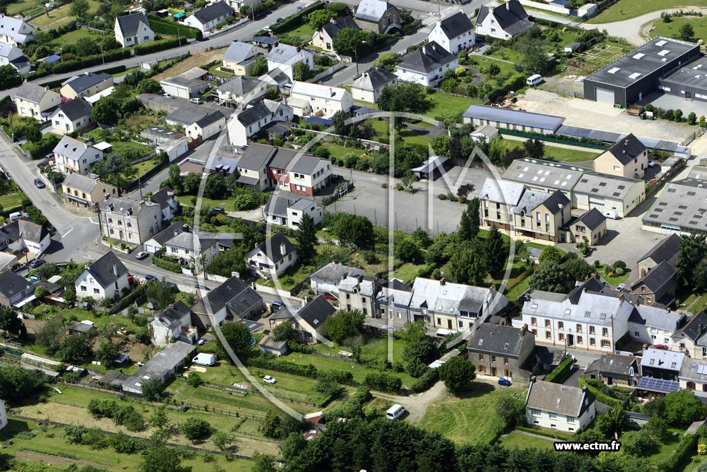 Photo arienne de Redon (Sud)