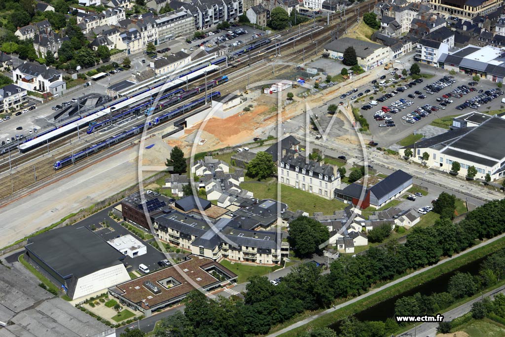 Photo arienne de Redon (Sud)