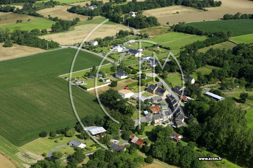 Photo arienne de Renac (la Chapelle de Gavrain)