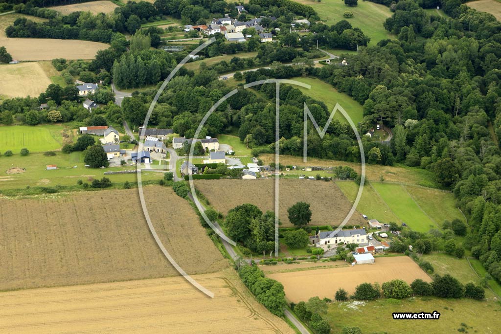Photo arienne de Rieux (l'Abreuvoir)
