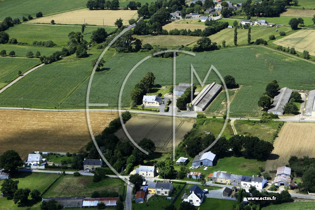 Photo arienne de Saint-Gorgon