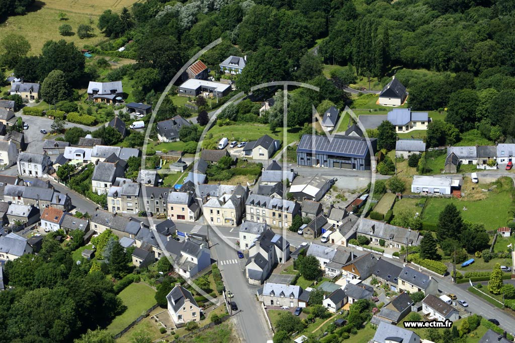 Photo arienne de Saint-Jean-la-Poterie