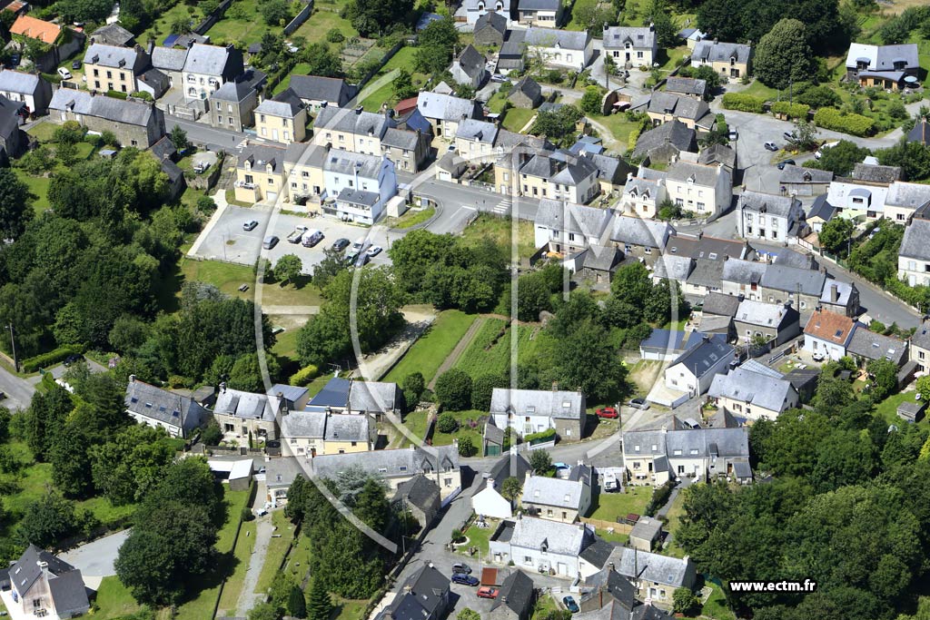 Photo arienne de Saint-Jean-la-Poterie