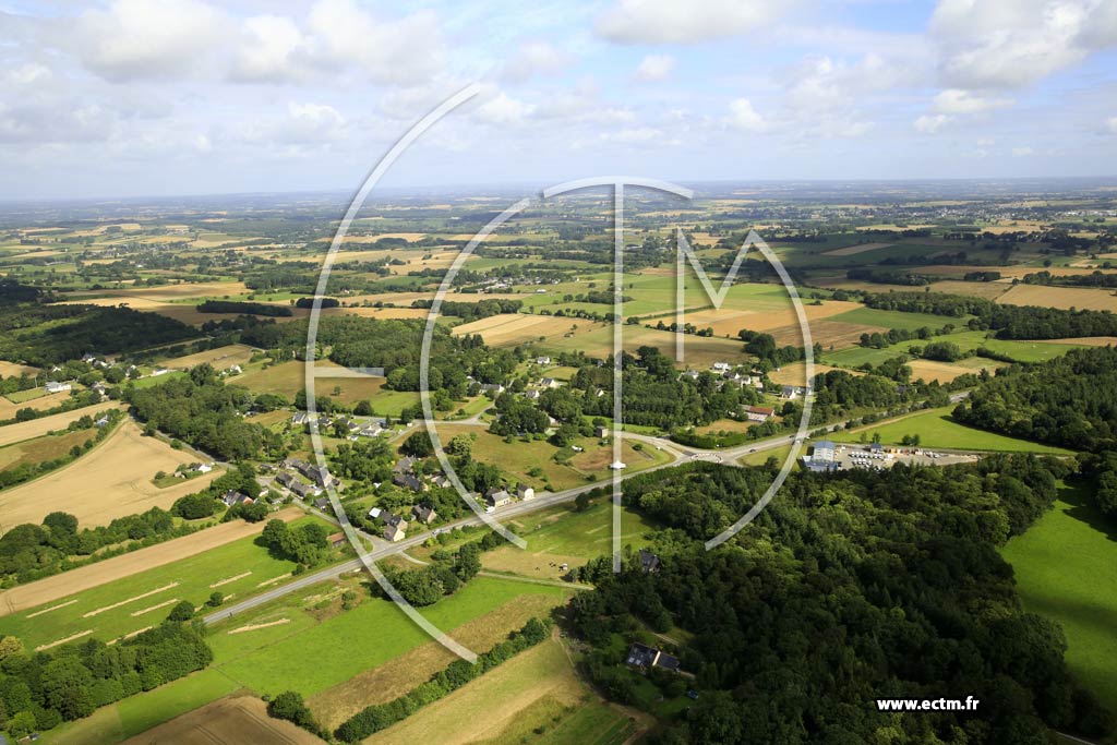 Photo arienne de Saint-Just (Bel Air)