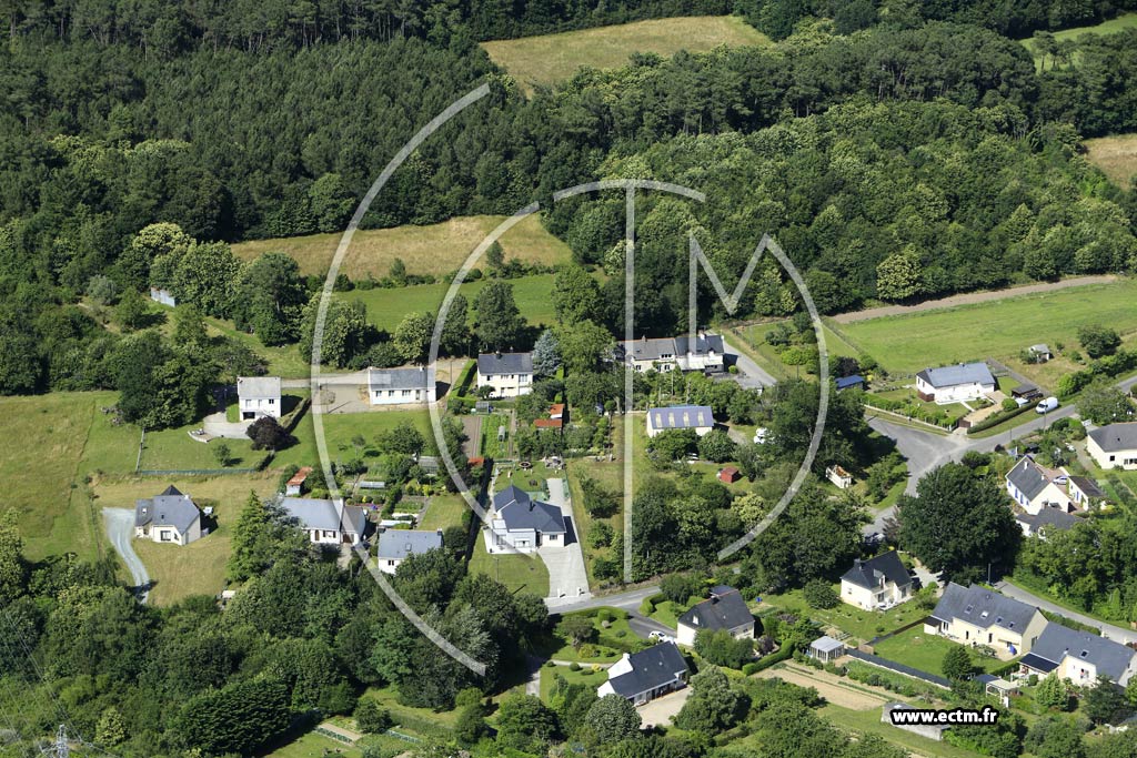 Photo arienne de Saint-Nicolas-de-Redon (Est)