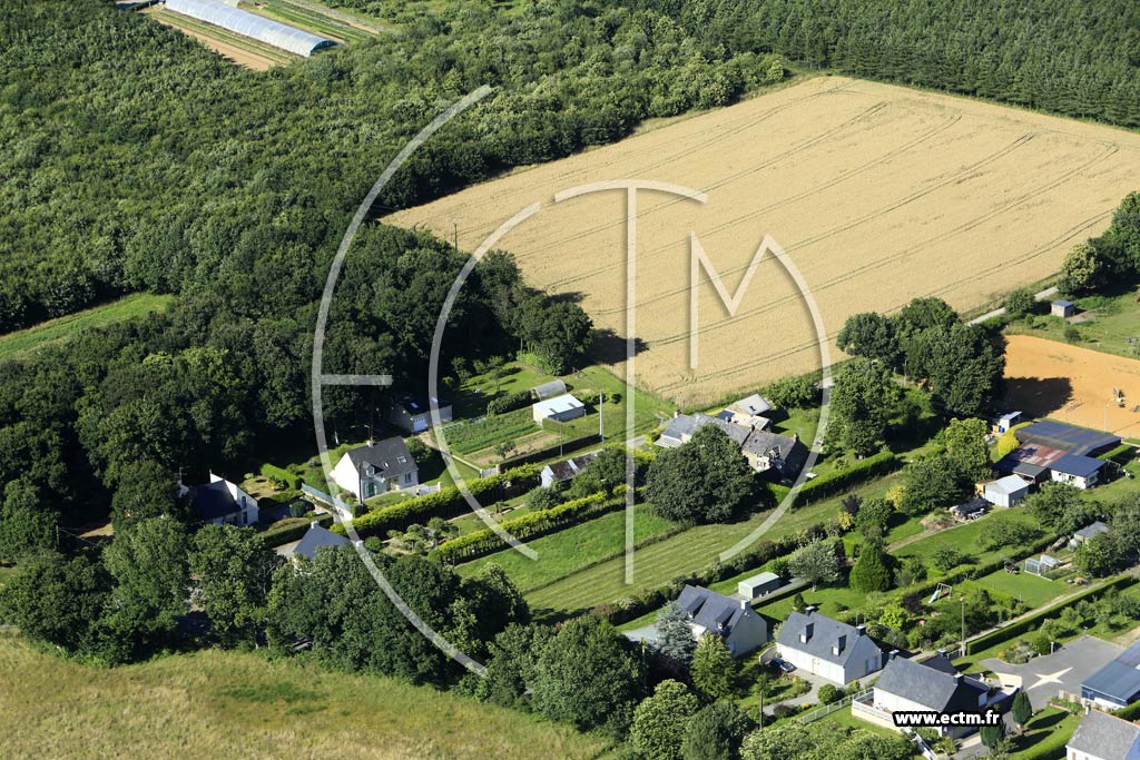 Photo arienne de Saint-Nicolas-de-Redon (la Bodinaie)