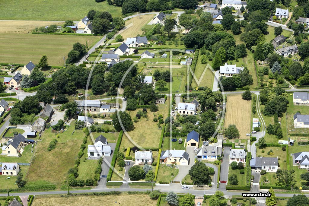 Photo arienne de Sainte-Marie (la Posnire)