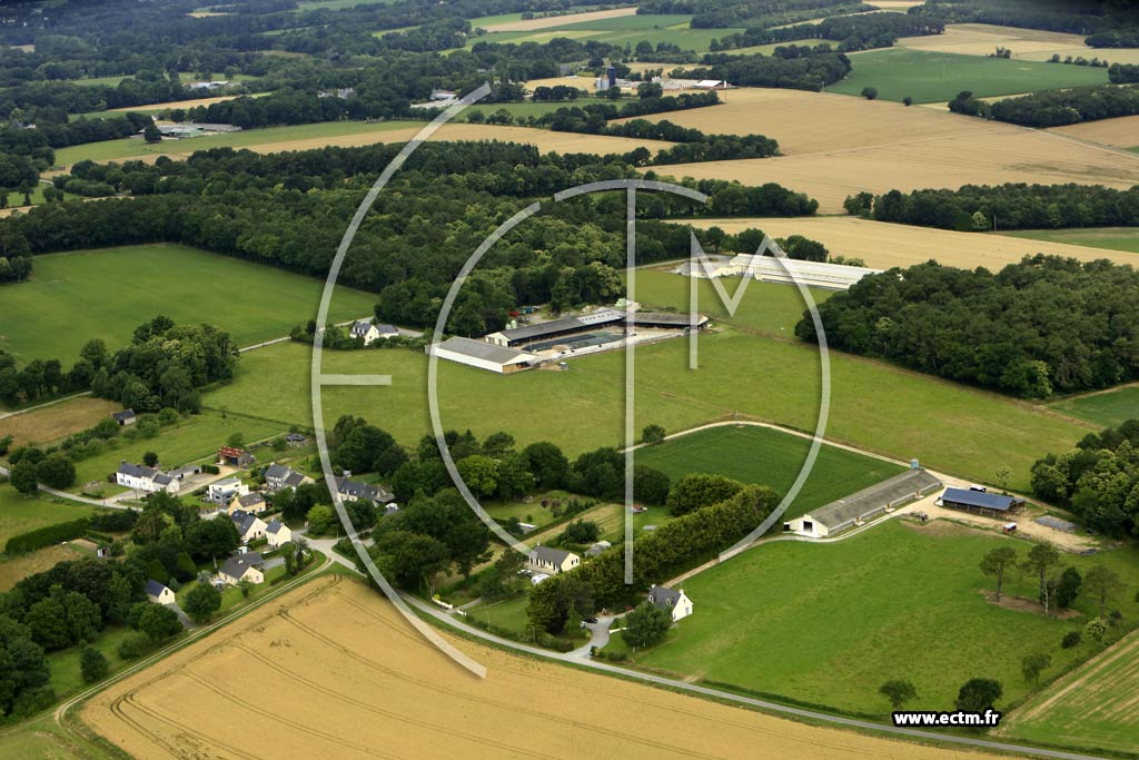 Photo arienne de Sainte-Marie (le Haut Bel)