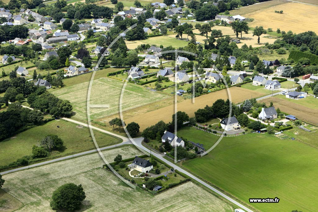 Photo arienne de Sainte-Marie (Maupertuis)