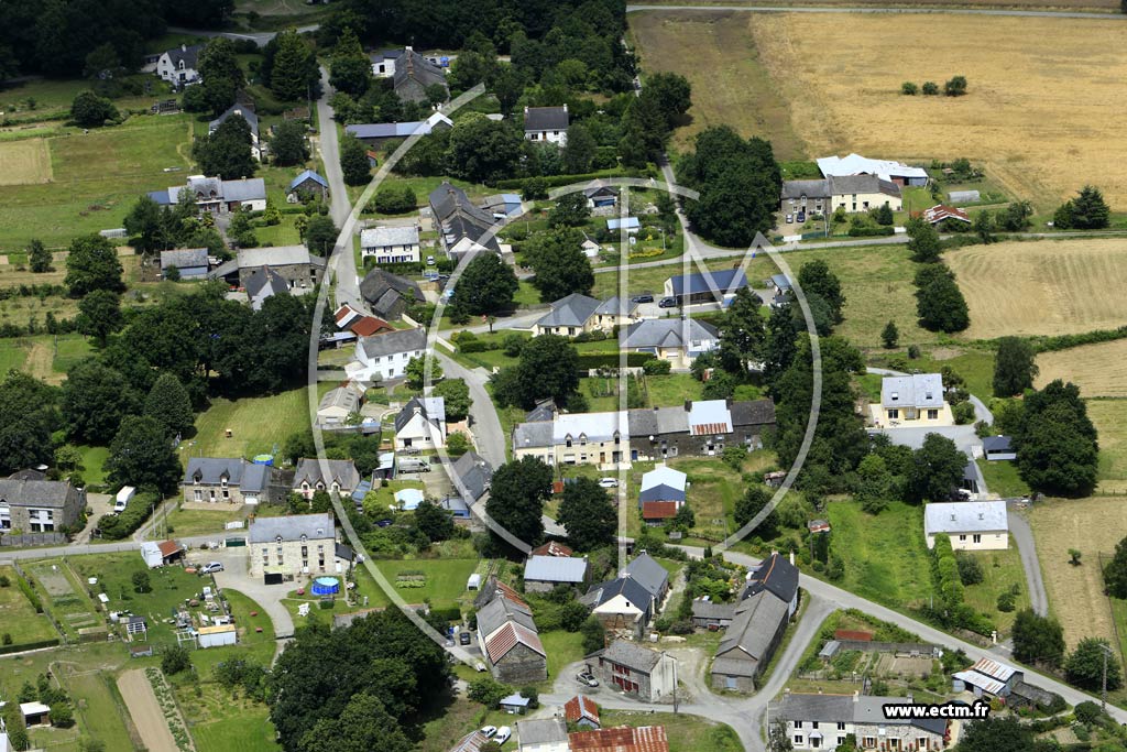 Photo arienne de Sainte-Marie (Maupertuis)