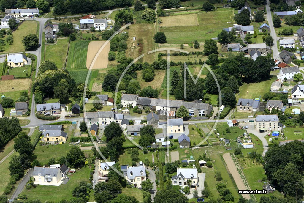 Photo arienne de Sainte-Marie (Maupertuis)