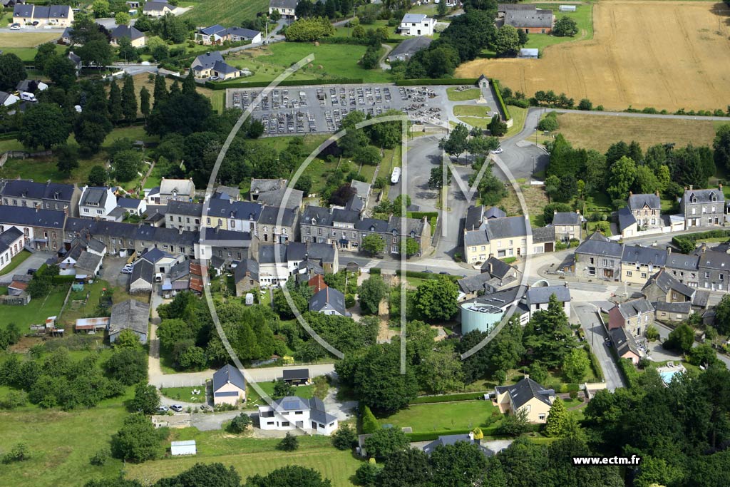 Photo arienne de Sixt-sur-Aff