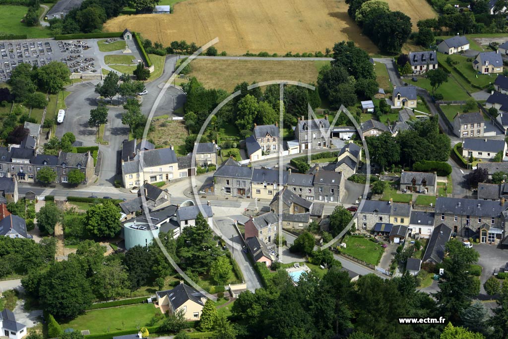 Photo arienne de Sixt-sur-Aff
