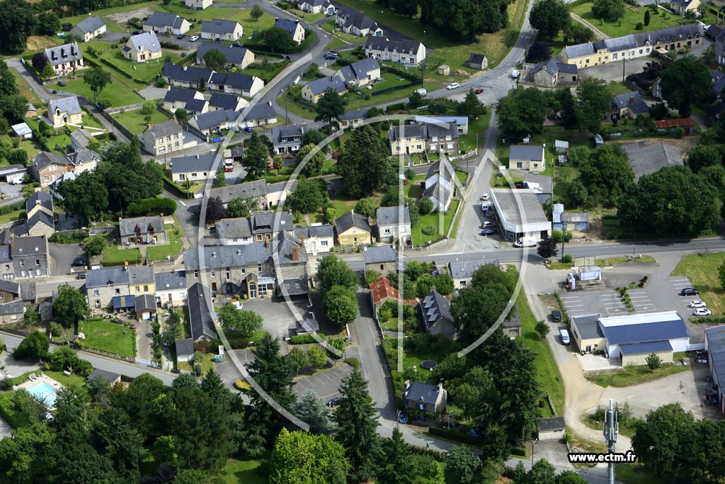 Photo arienne de Sixt-sur-Aff
