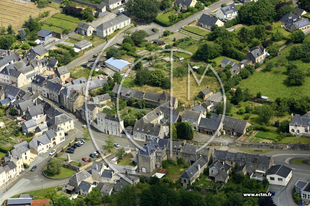 Photo arienne de Bais