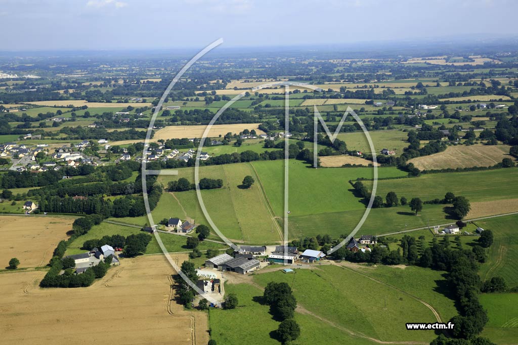 Photo arienne de Chtres-la-Fort
