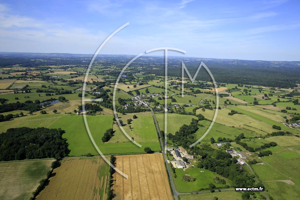 Photo arienne de Deux-vailles (Grennes - la Boulire)