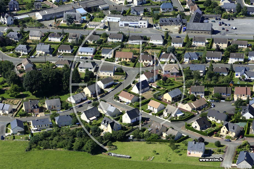 Photo arienne de vron (les Croisettes)
