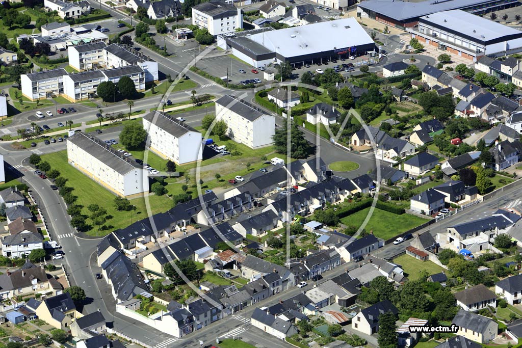 Photo arienne de vron (Ouest)