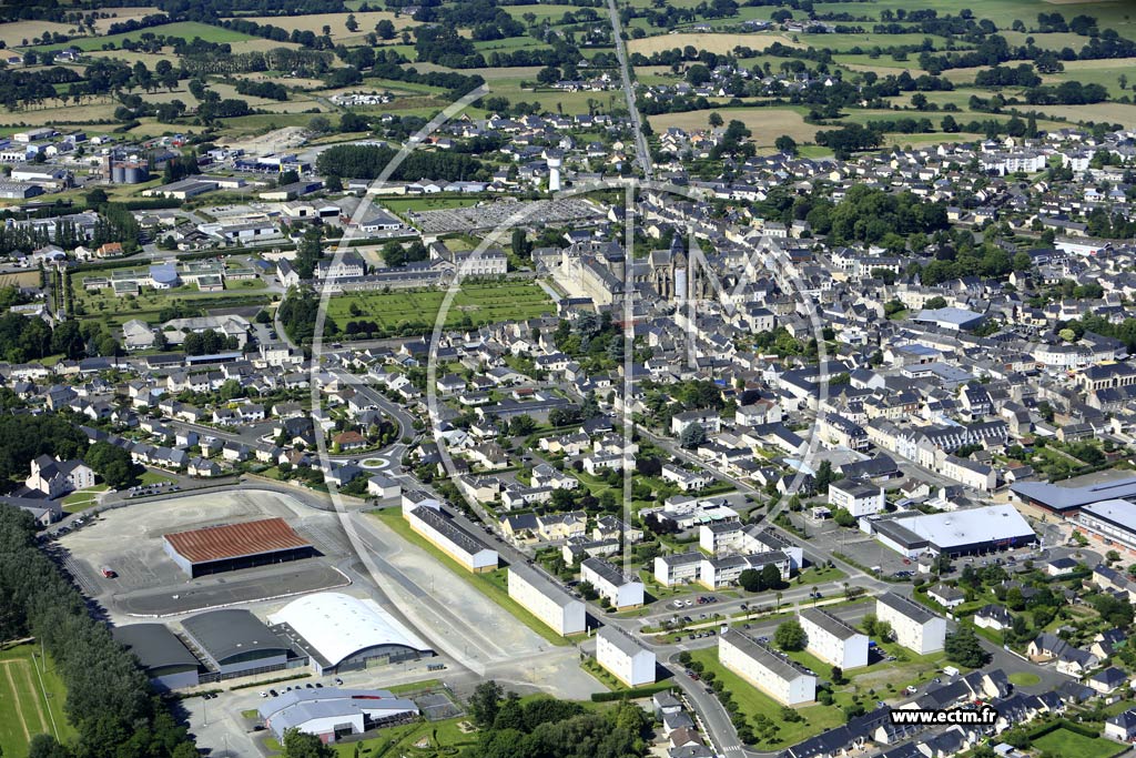 Photo arienne de vron (Ouest)