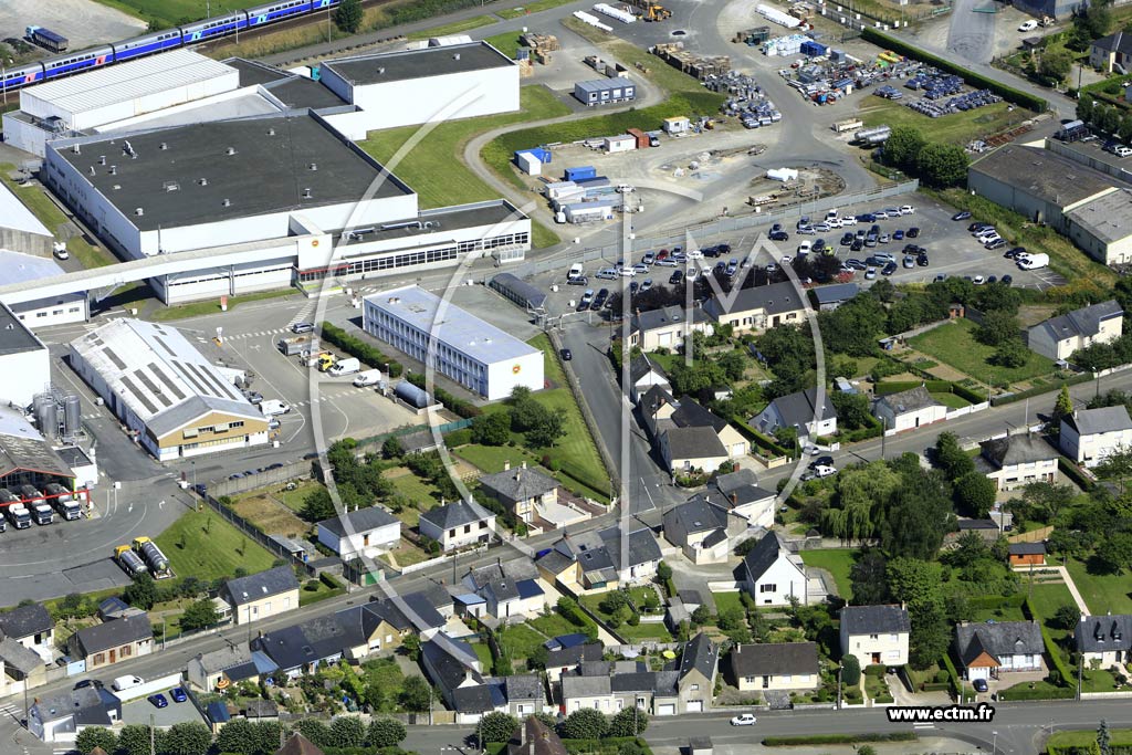 Photo arienne de vron (Ville)