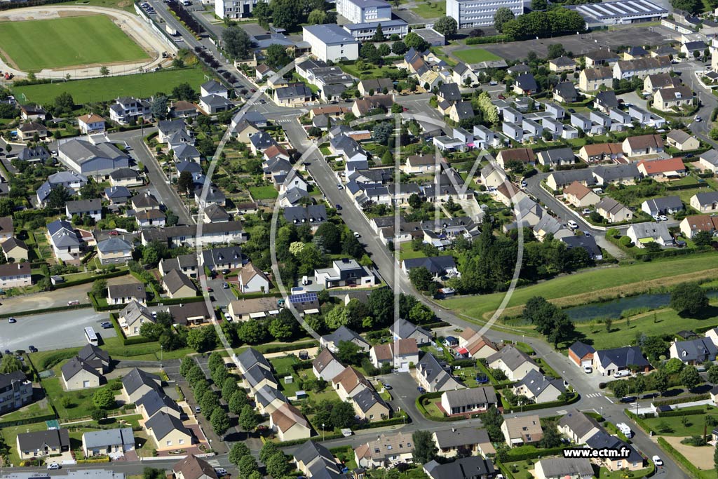 Photo arienne de vron (Ville)