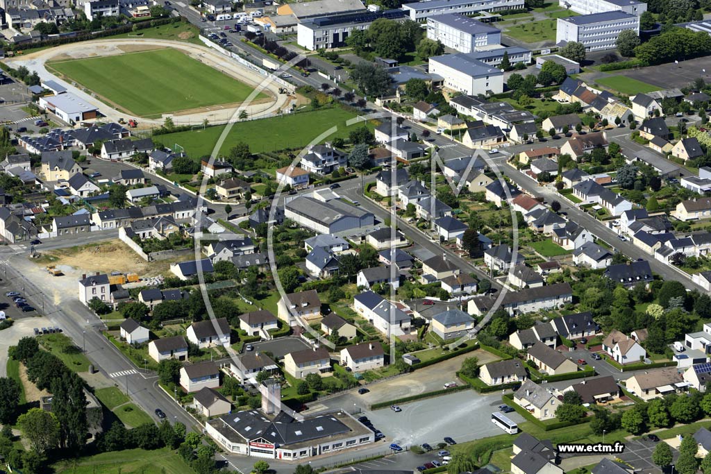 Photo arienne de vron (Ville)