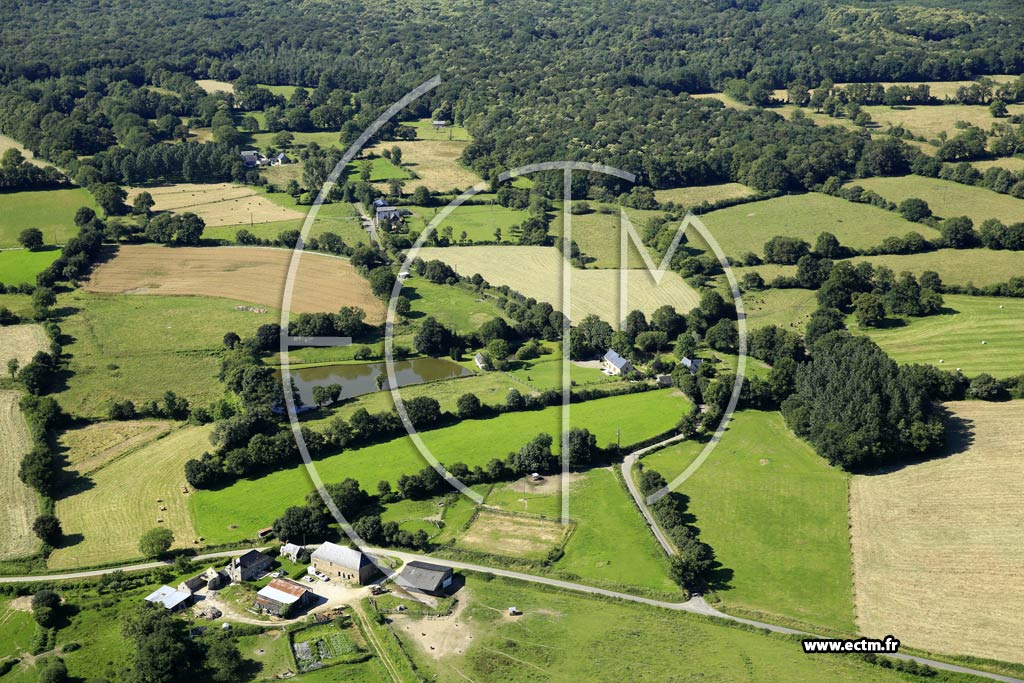 Photo arienne de Mzangers (la Maltire - la Ballerie)