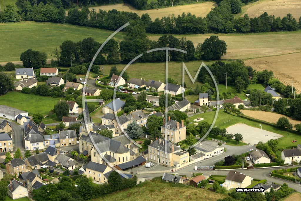 Photo arienne de Saint-Cner