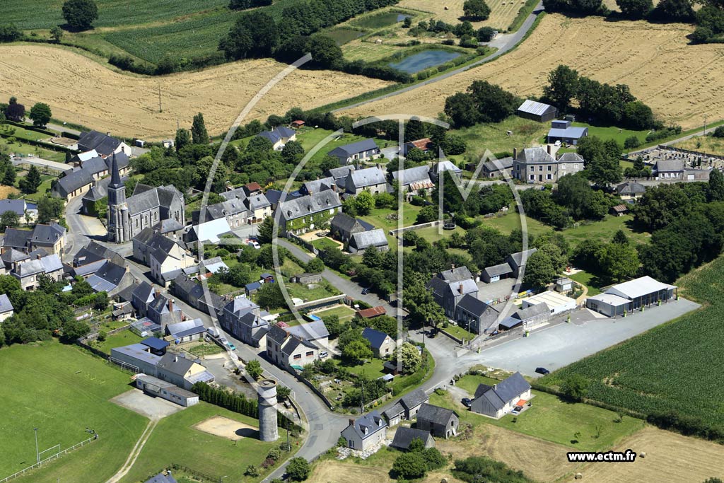 Photo arienne de Saint-Georges-le-Flchard