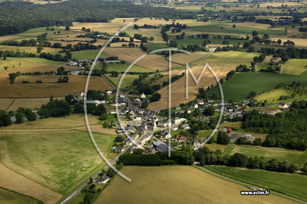 Photo arienne de Saint-Oun-des-Vallons