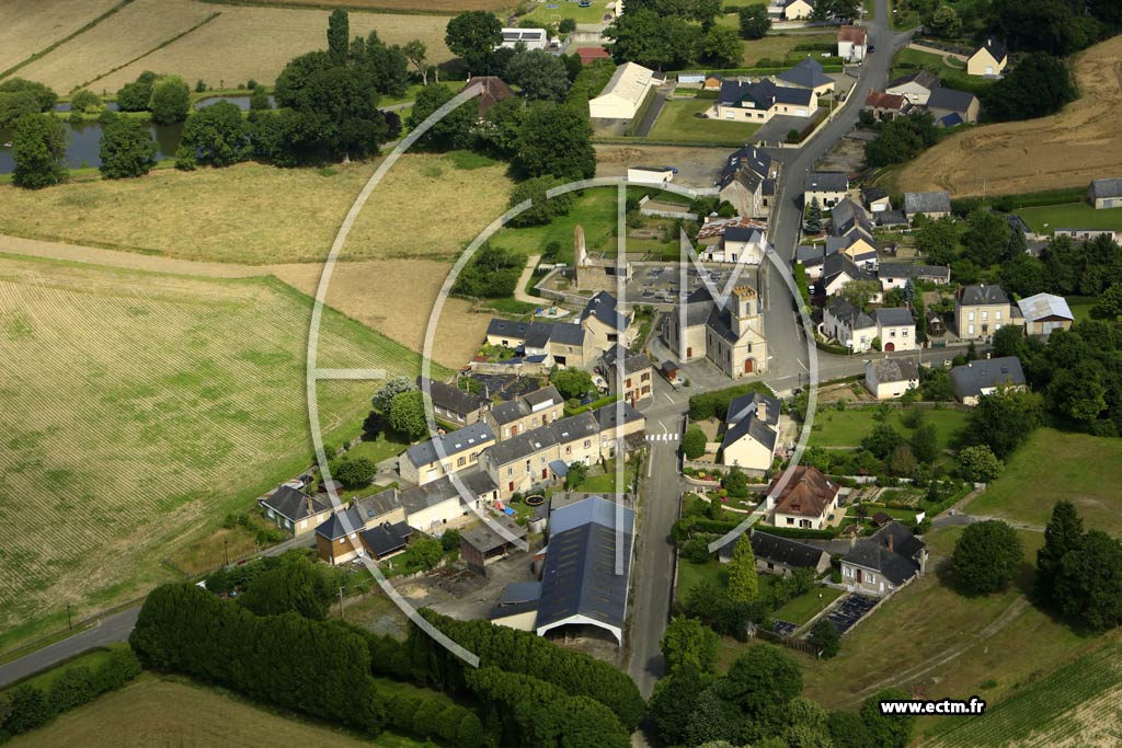 Photo arienne de Saint-Oun-des-Vallons