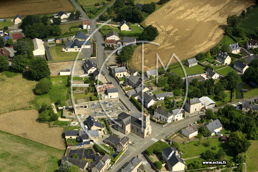 Photo arienne de Saint-Oun-des-Vallons