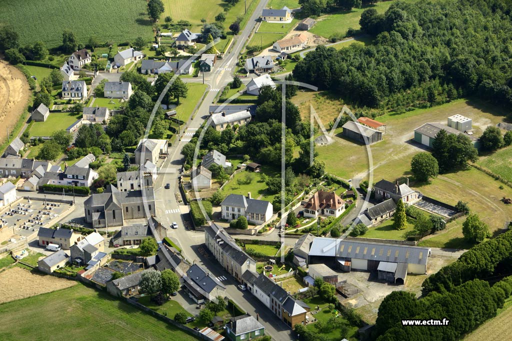 Photo arienne de Saint-Oun-des-Vallons