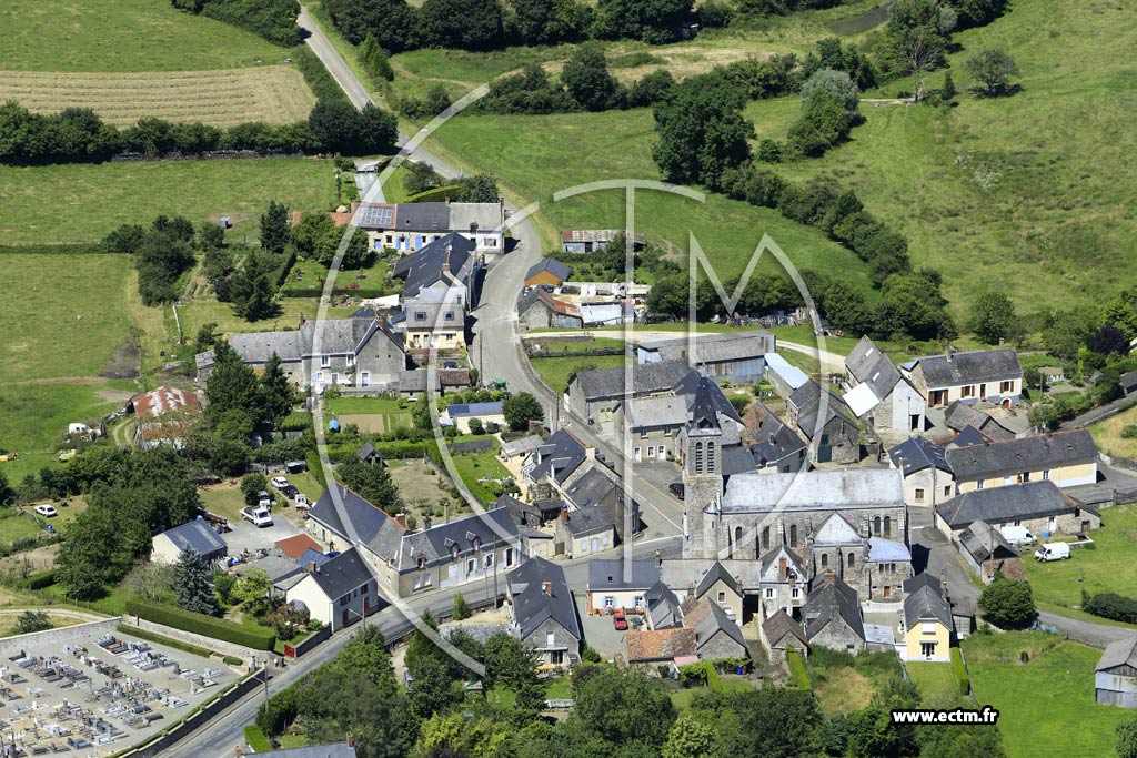 Photo arienne de Torc-Viviers-en-Charnie