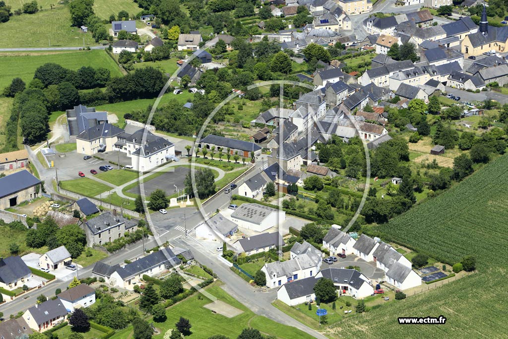 Photo arienne de Torc-Viviers-en-Charnie