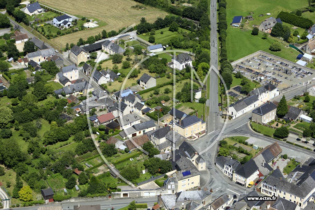 Photo arienne de Torc-Viviers-en-Charnie