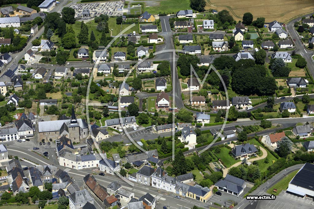Photo arienne de Vaiges