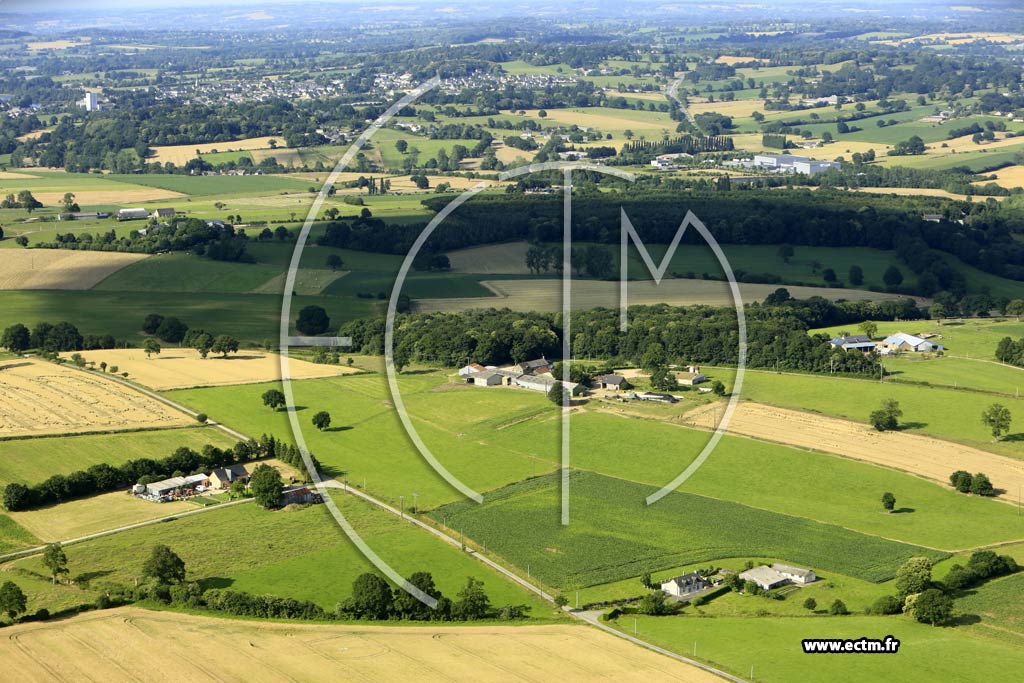 Photo arienne de Balaz (la Mierbais)