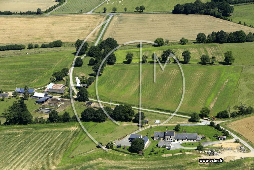 Photo arienne de La Chapelle-Erbre (la Chnaie)