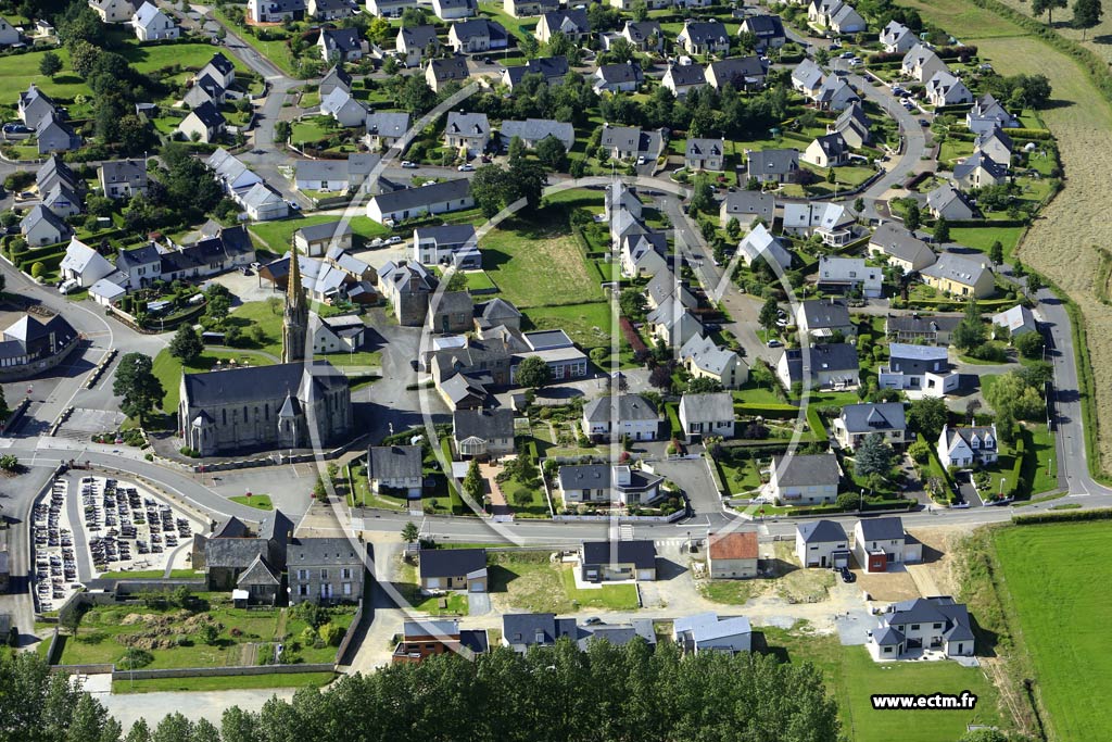 Photo arienne de Poc-les-Bois