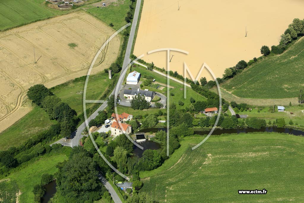 Photo arienne de Poc-les-Bois (la Courbe)