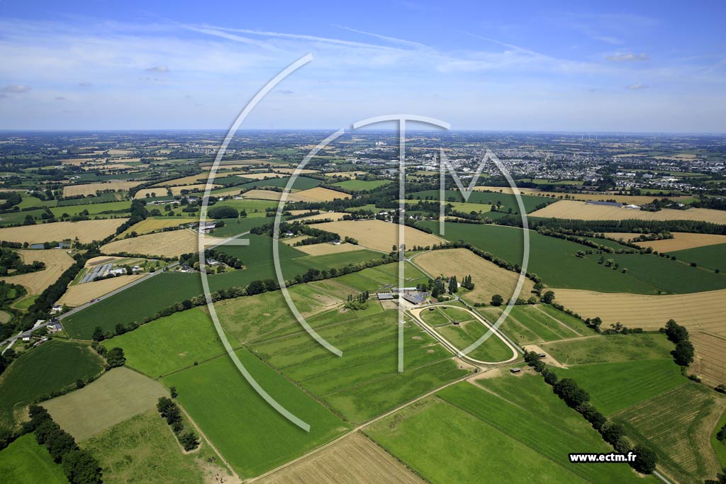 Photo arienne de Vitr (le Grand Boulay)