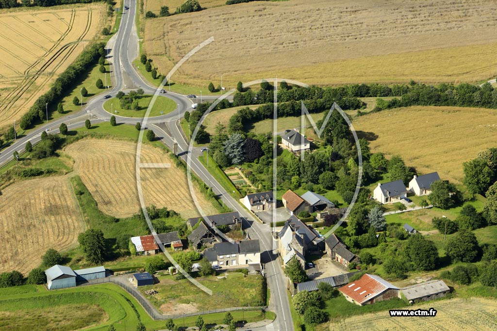 Photo arienne de Vitr (les Ormeaux)