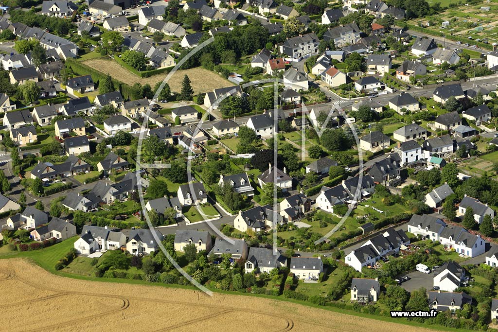 Photo arienne de Vitr (Ouest)